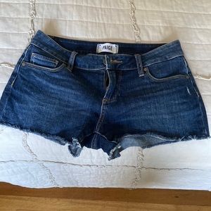 Paige denim shorts size 24